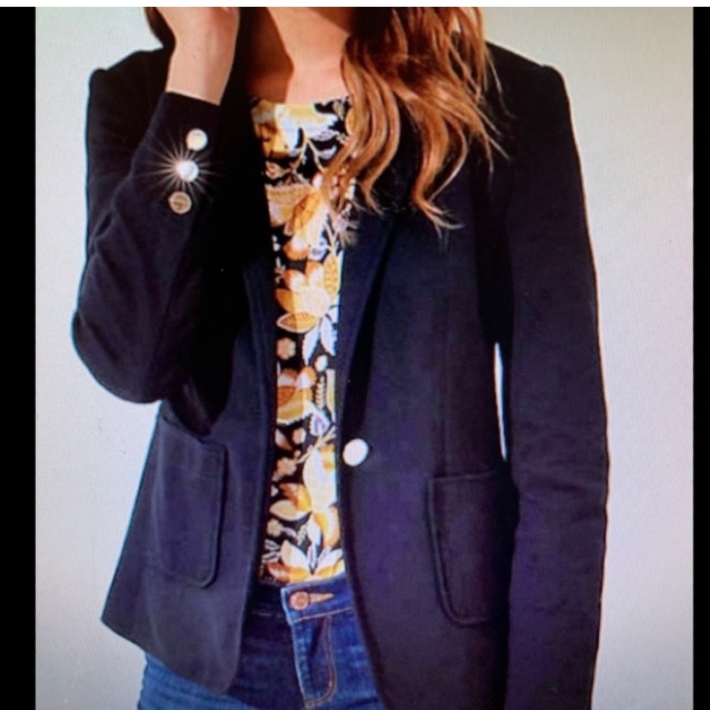 Loft Classic Navy Blazer